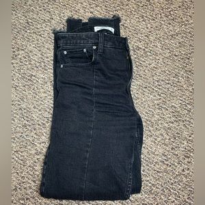 Abercrombie & Fitch Curve Love Skinny High Rise black jeans size 28 / 6R